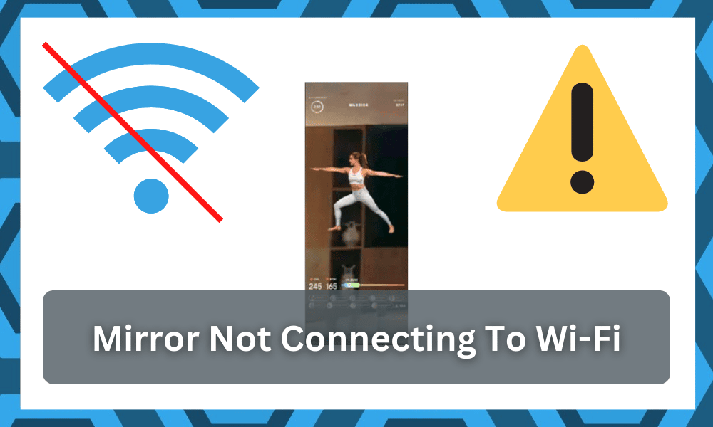 mirror not connecting to wifi