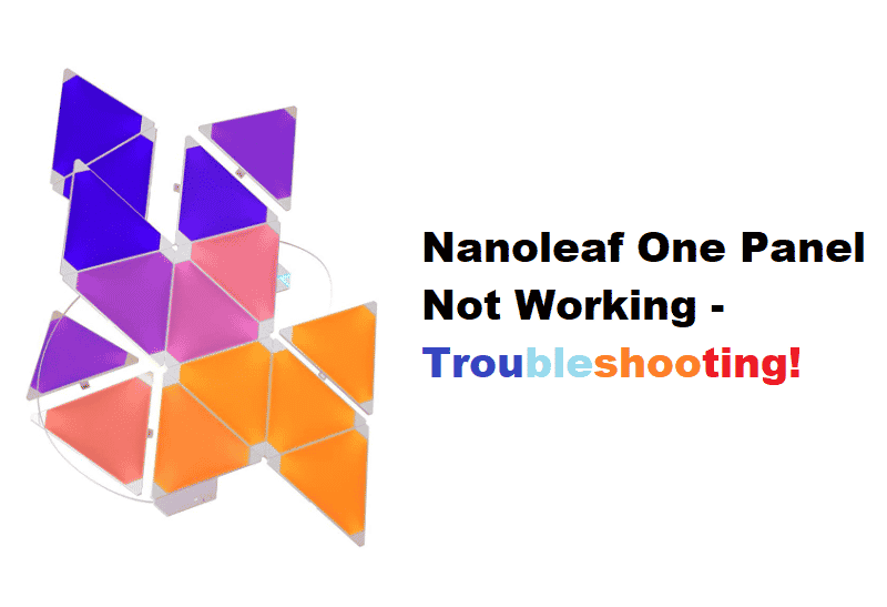 nanoleaf one panel not working