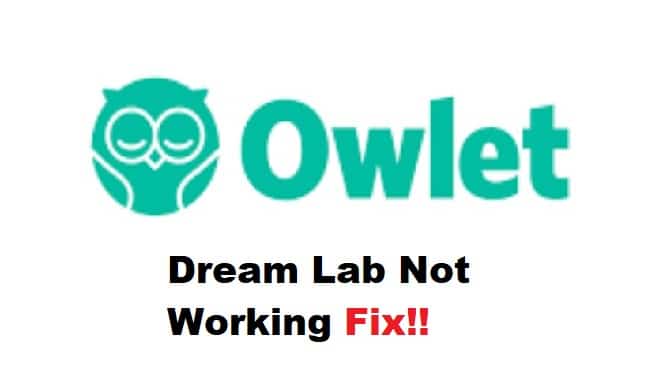 Owlet Dream Lab Not Working