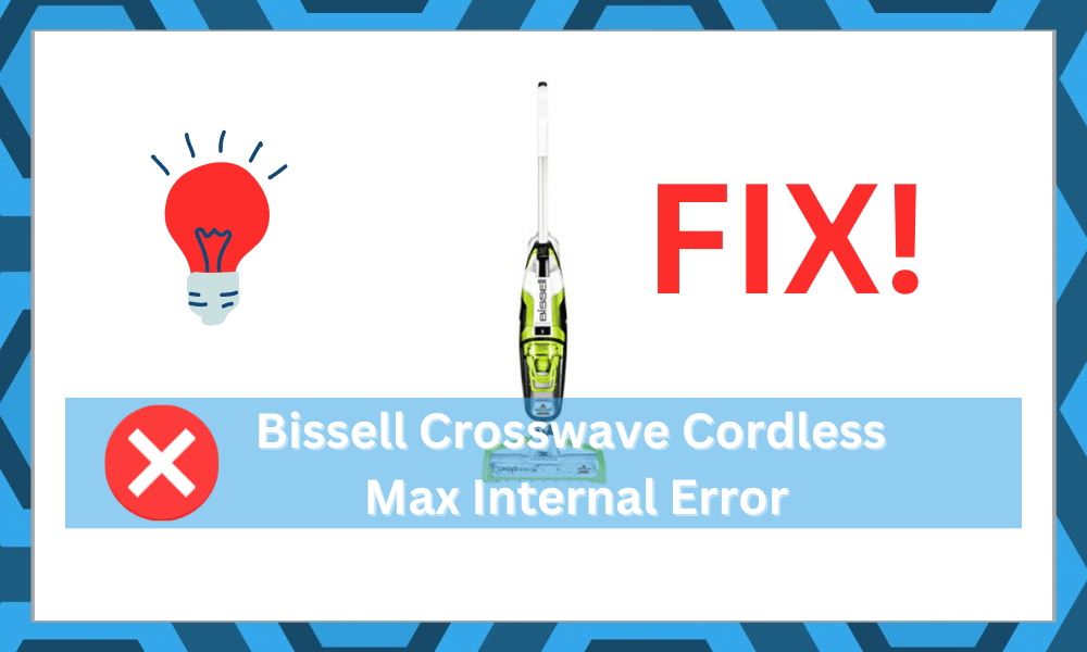 Bissell Crosswave Cordless Max Internal Error