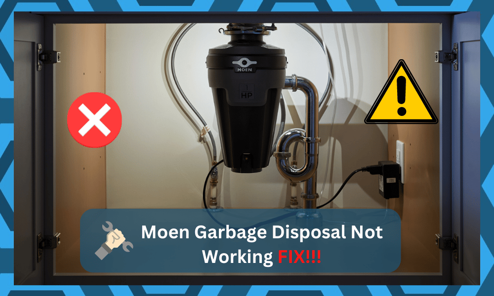 Moen Garbage Disposal Not Working