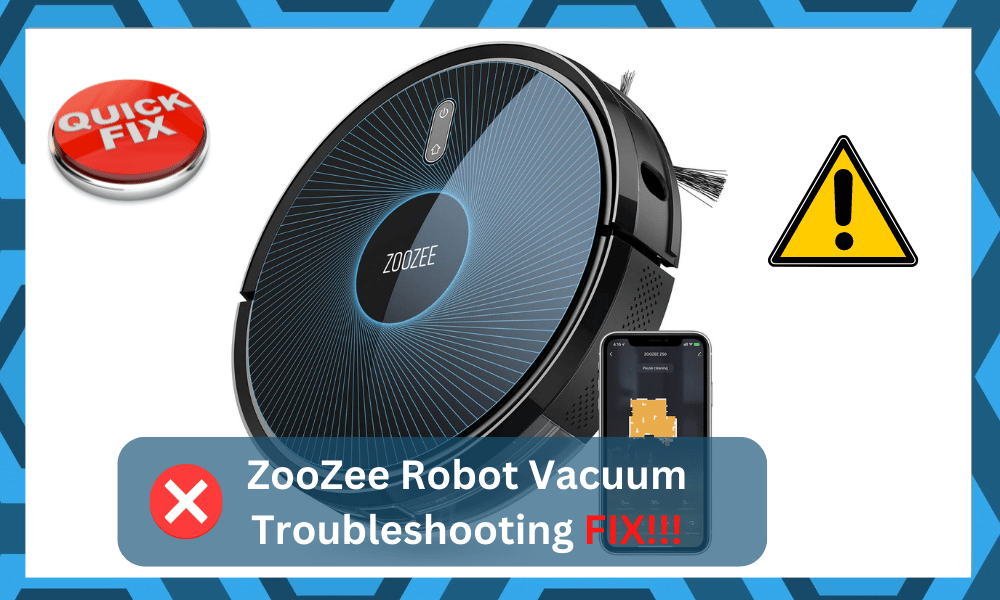 Zoozee Robot Vacuum Troubleshooting