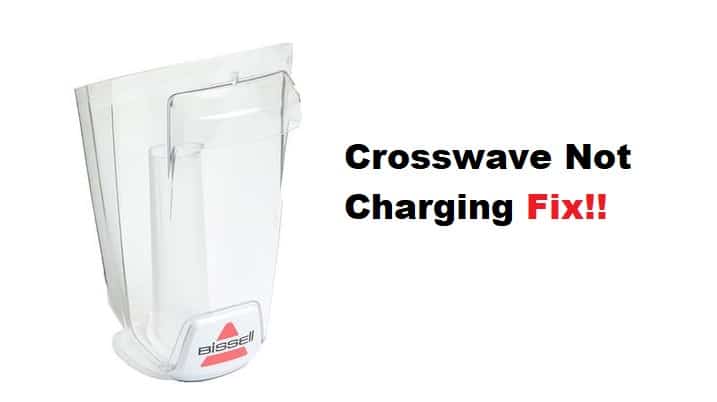 bissell crosswave not charging