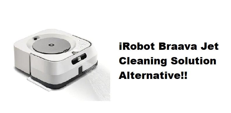 irobot braava jet cleaning solution alternative