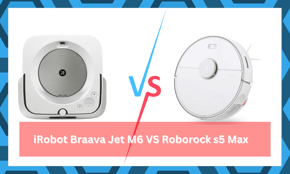 irobot braava jet m6 vs roborock s5 max