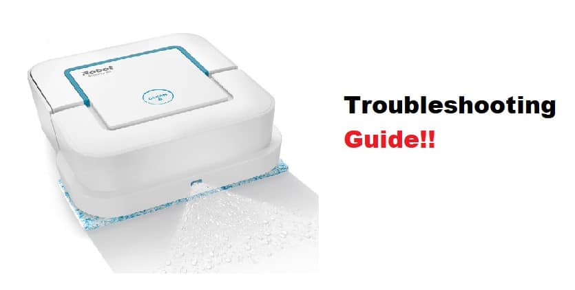 irobot braava jet troubleshooting