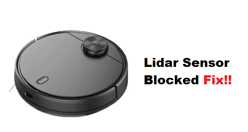 wyze vacuum lidar sensor blocked