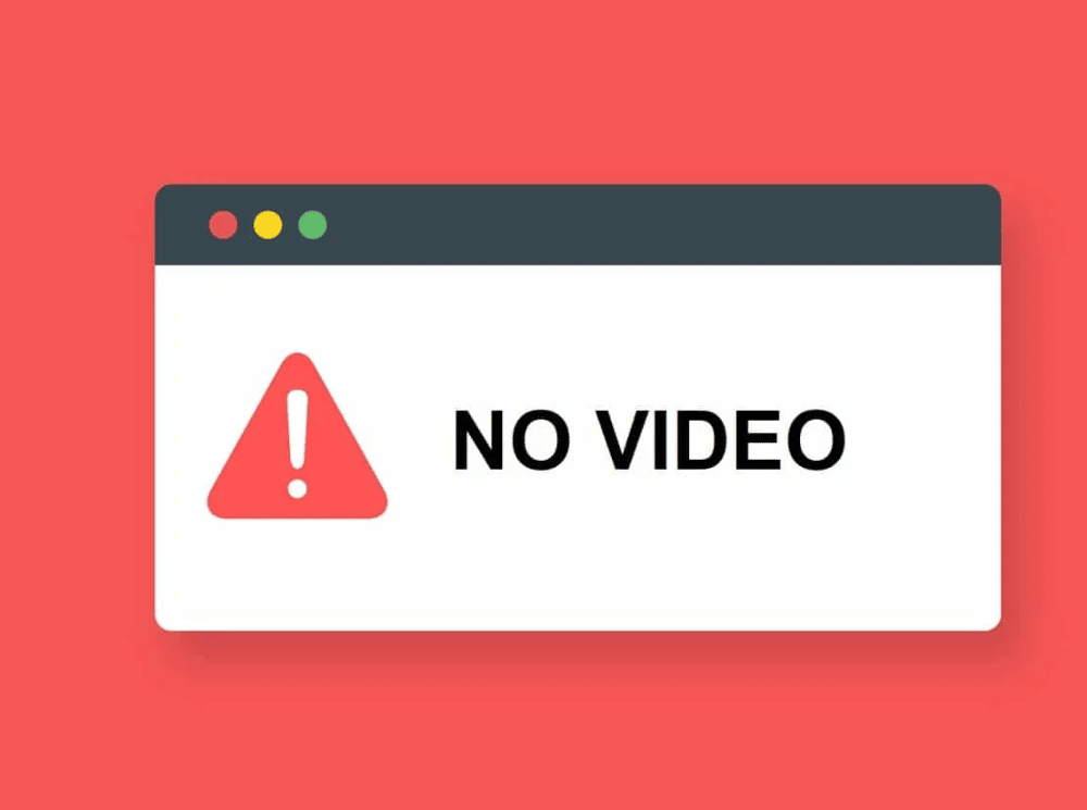 no video