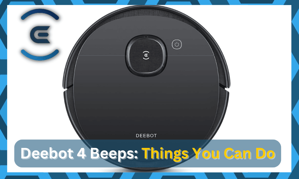 deebot 4 beeps