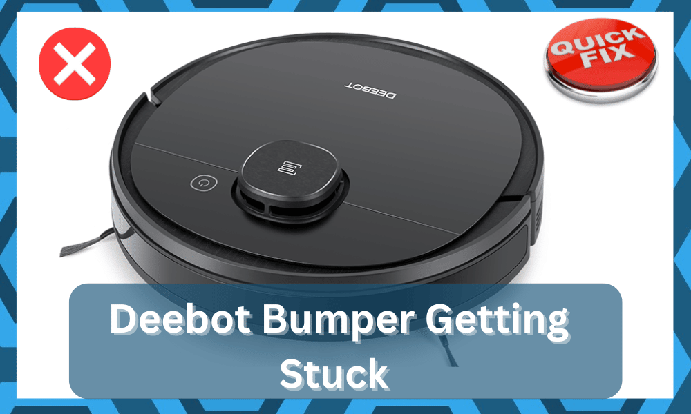 deebot bumper stuck