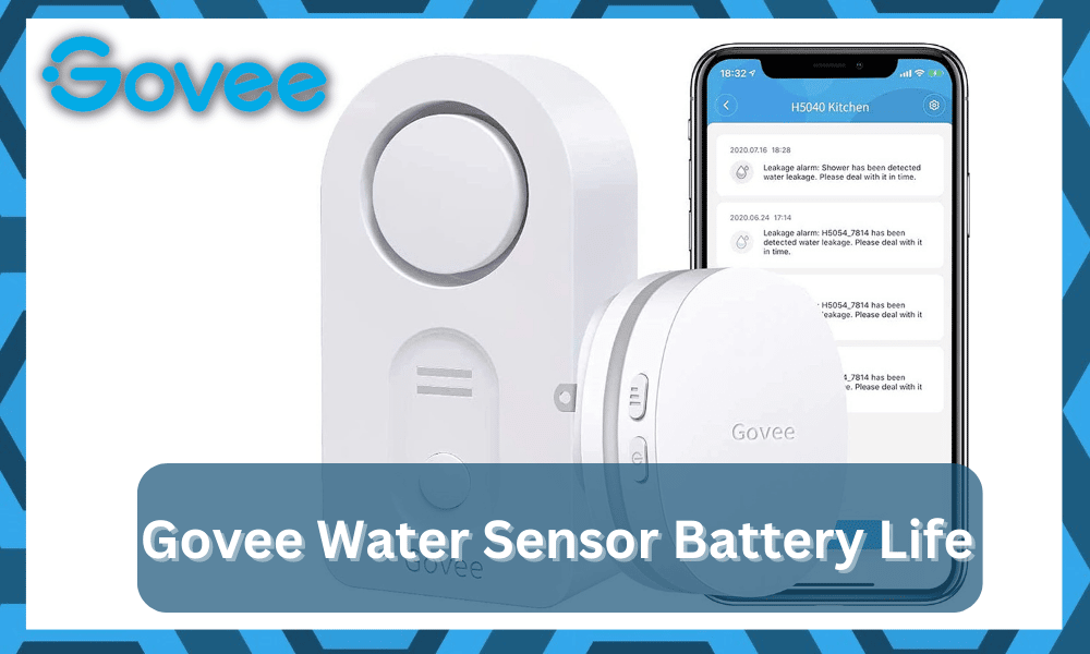 govee water sensor battery life