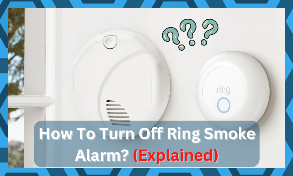 how to turn off ring smoke alarm