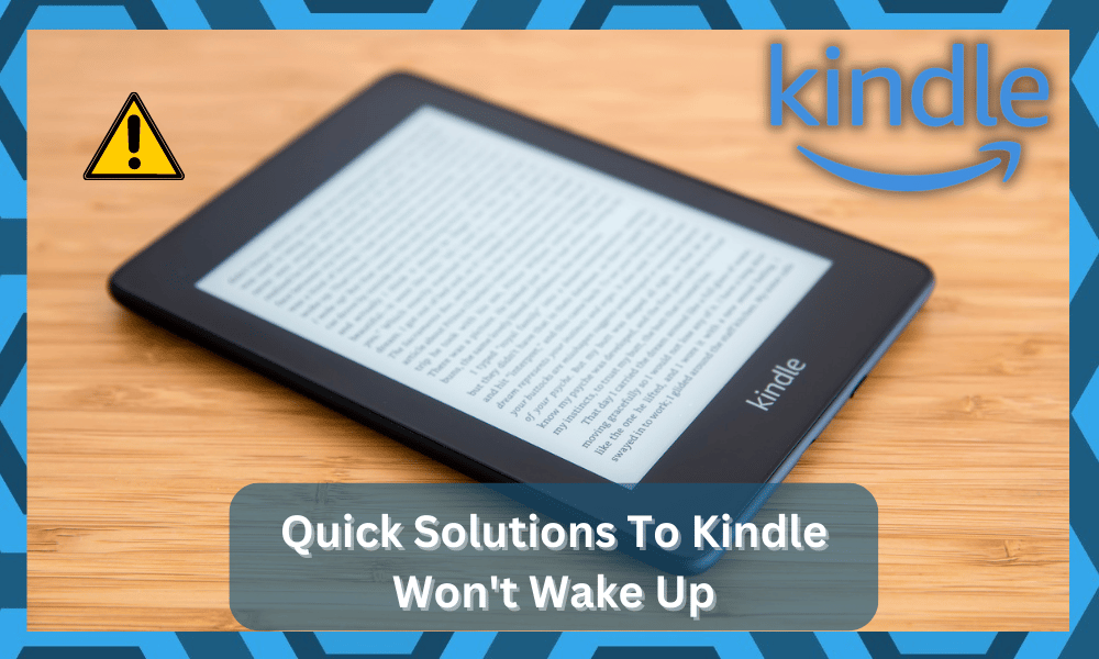 kindle wont wake up