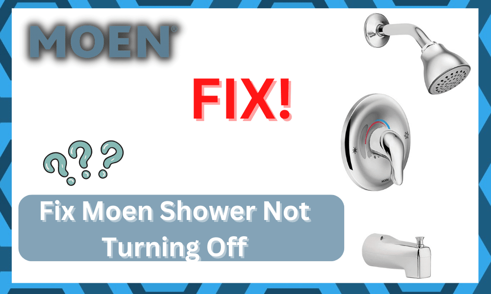 moen shower not turning off