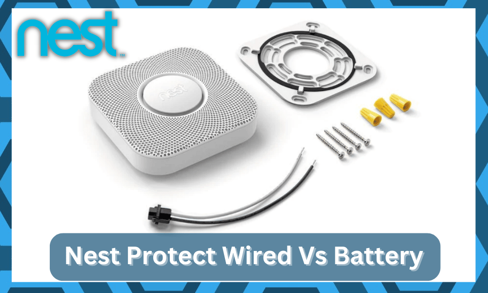 nest protect wired vs battery