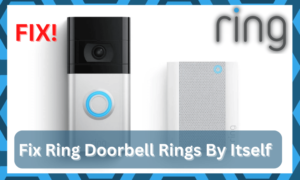 ring doorbell rings by itself