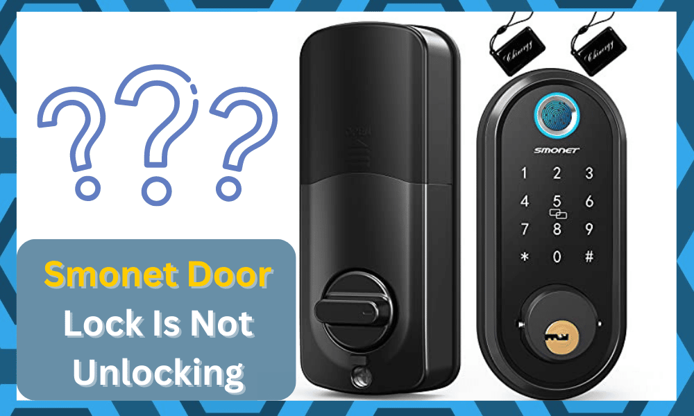 smonet door lock not unlocking
