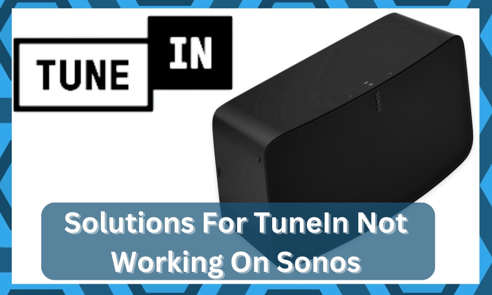 sonos tunein not working