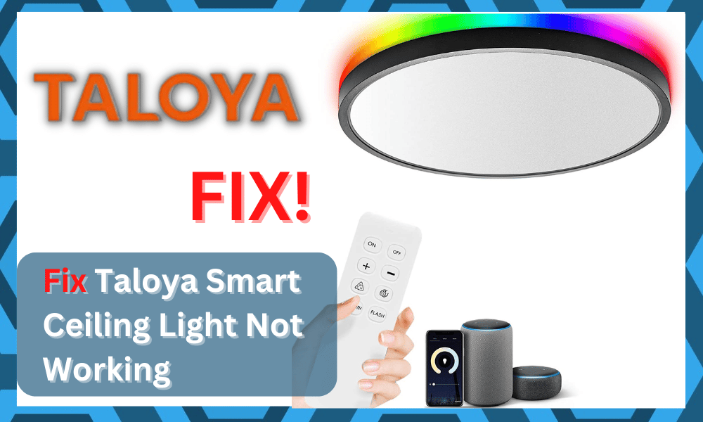 taloya smart ceiling light not working