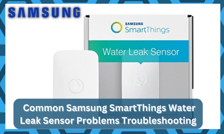 Image showcasing 7 Common Samsung SmartThings Water Leak Sensor Problems Troubleshooting ...