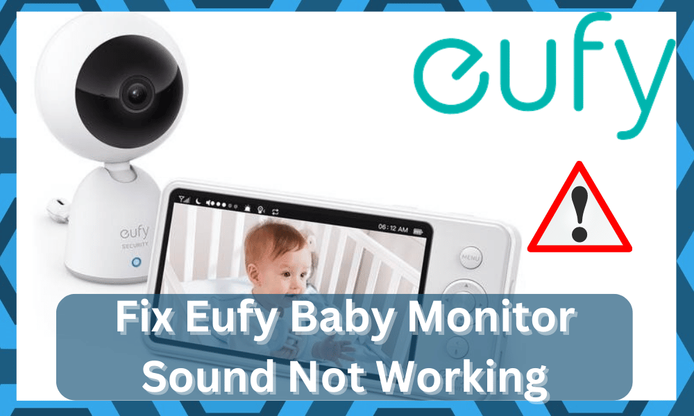 baby baby monitor sound not working