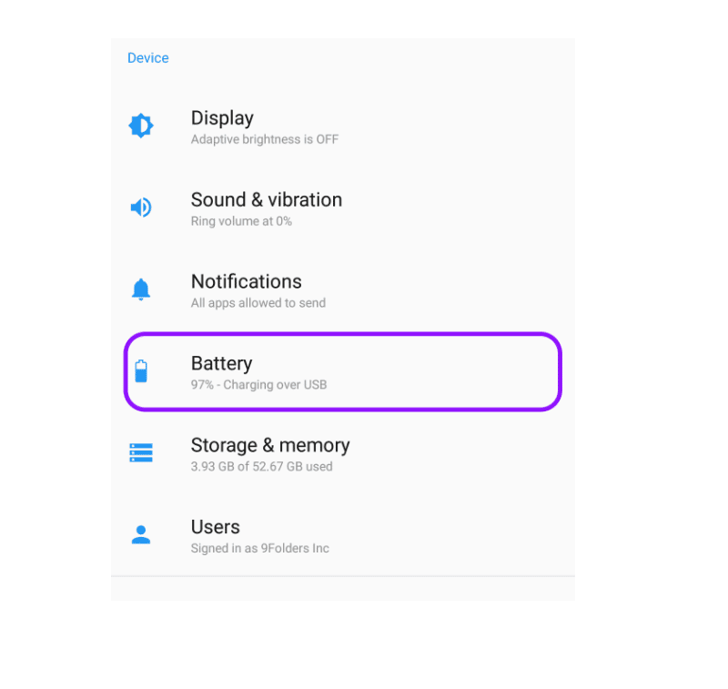 battery optimization