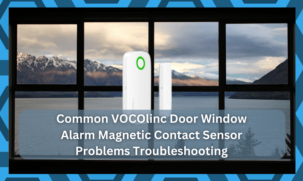 common VOCOlinc Door Window Alarm Magnetic Contact Sensor problems troubleshooting