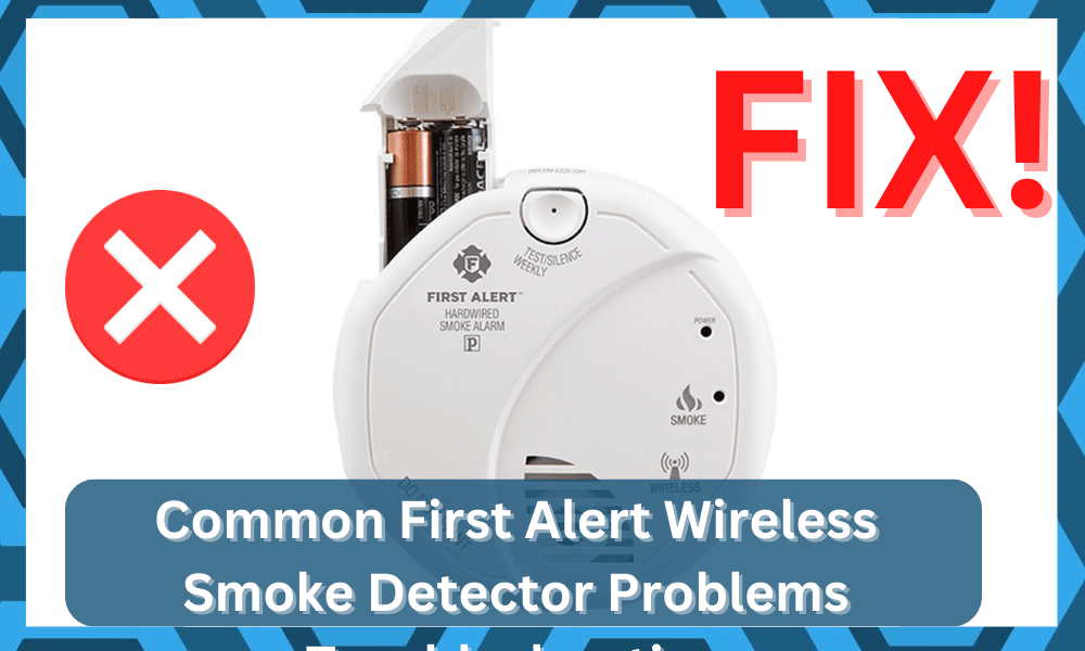 common first alert wireless smoke detector problems troubleshooting