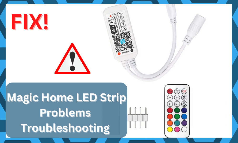 common magic home led strip problems troubleshooting