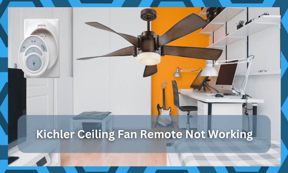 kichler ceiling fan remote not working