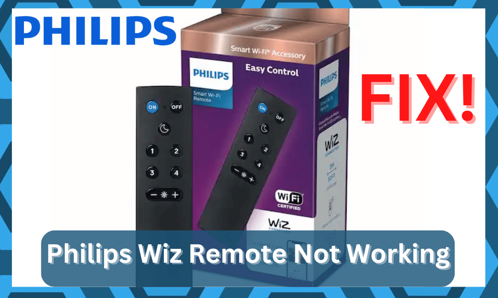 philips wiz remote not working