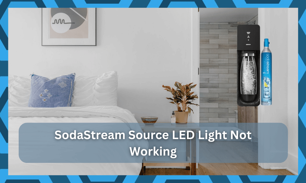sodastream source led light not working