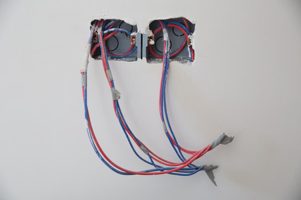 wires on walls