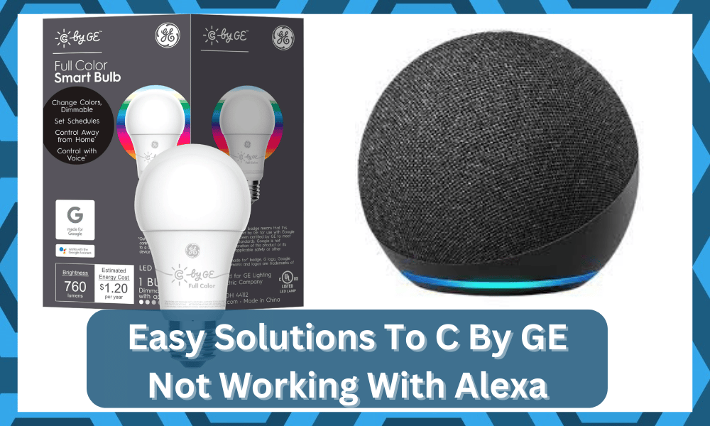 c by ge not working with alexa