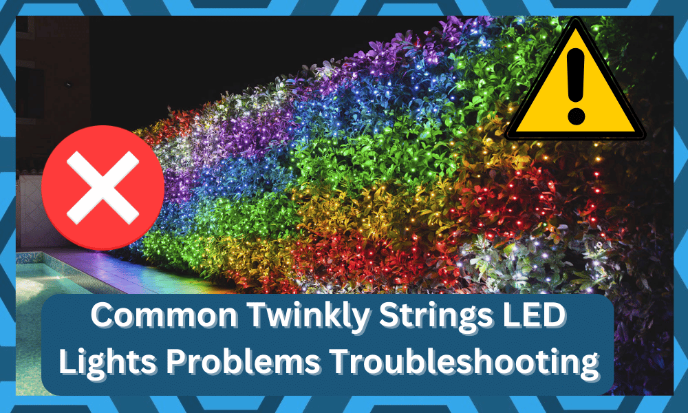 common Twinkly Strings LED lights problems troubleshooting