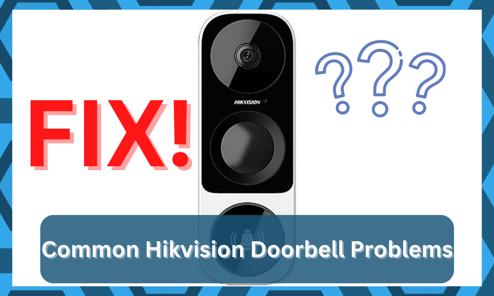 hikvision doorbell problems