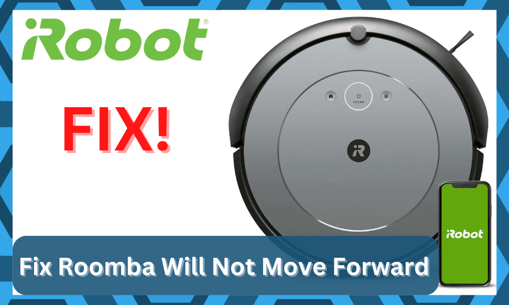 roomba will not move forward