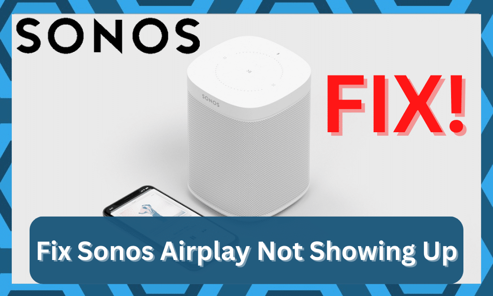 sonos airplay not showing up