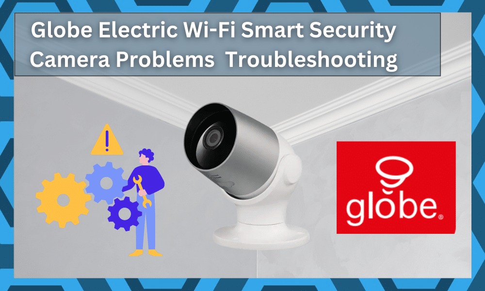 common Globe Electric Wi-Fi Smart Security Camera problems troubleshooting