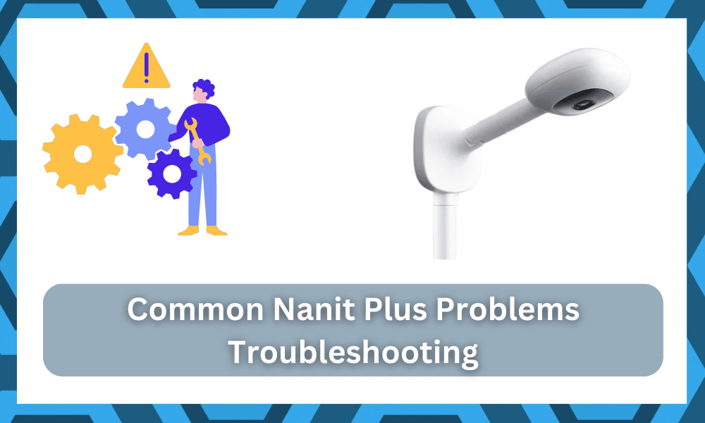 common nanit plus problems troubleshooting