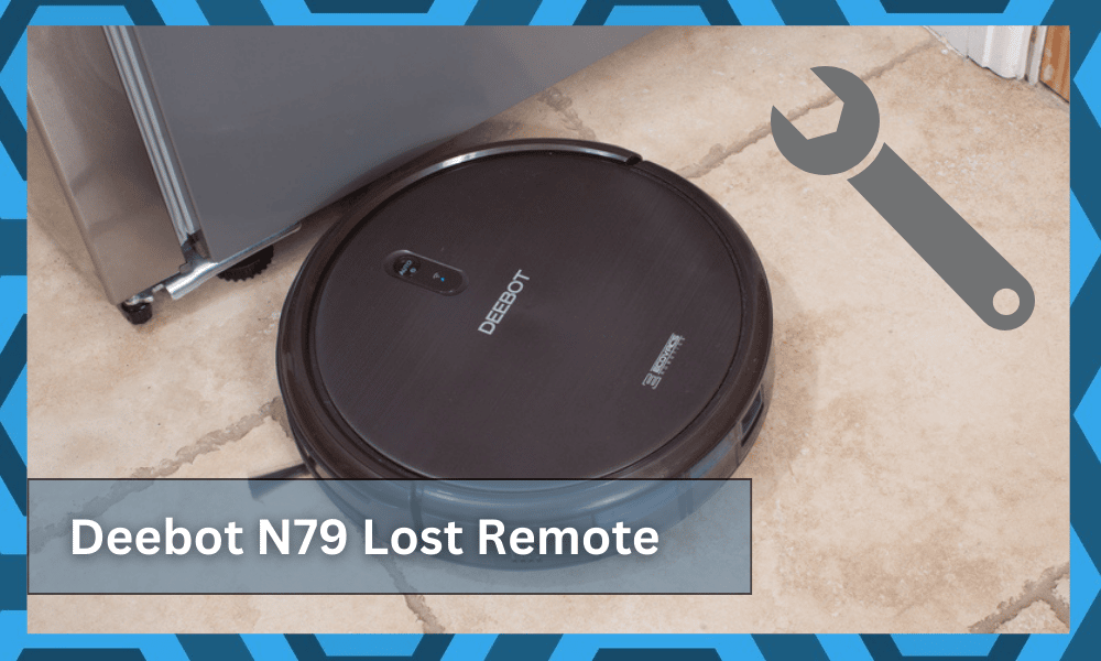 deebot n79 lost remote