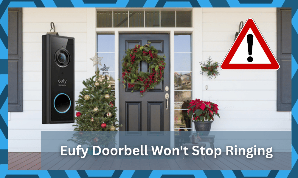 eufy doorbell won't stop ringing
