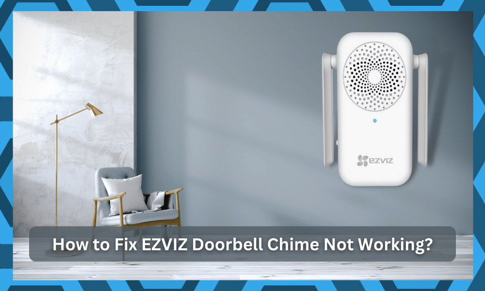 ezviz doorbell chime not working
