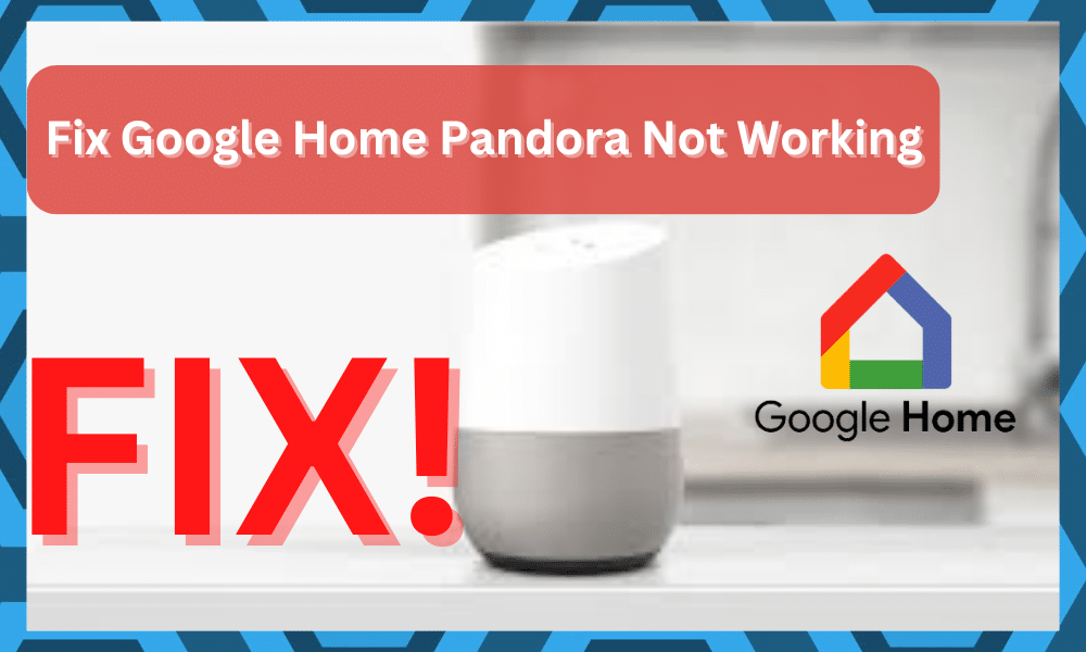 google home pandora not working