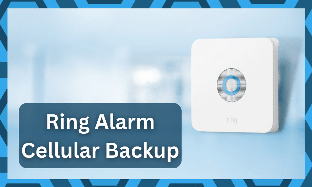 Ring Alarm Cellular Backup