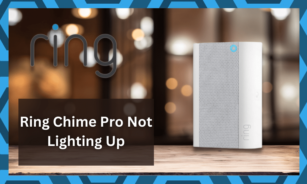 Ring Chime Pro Not Lighting Up