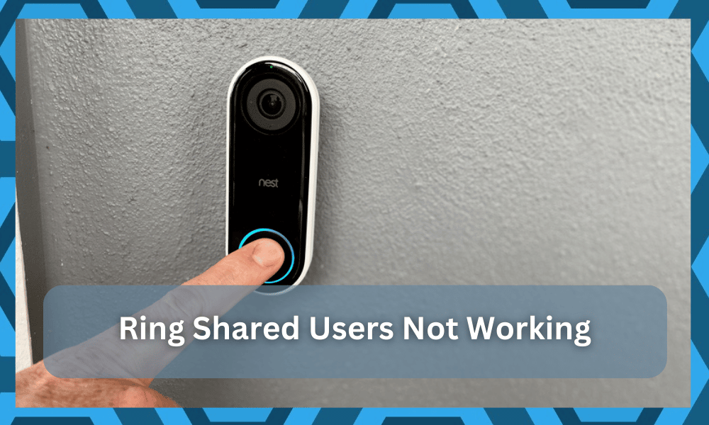 Ring Shared Users Not Working