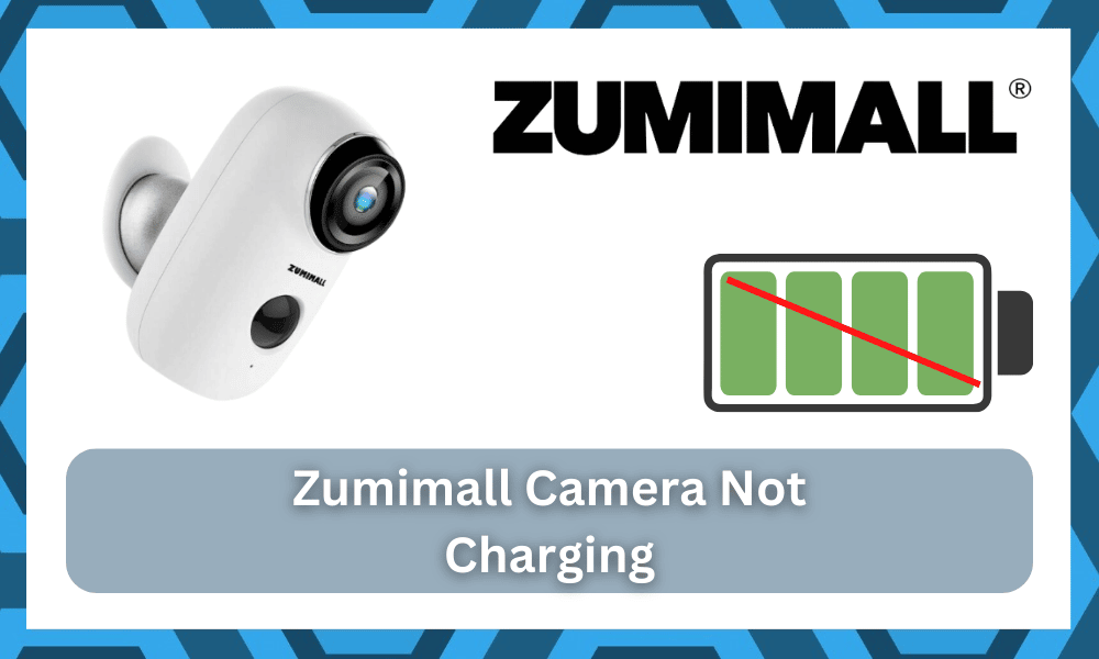 zumimall camera not charging