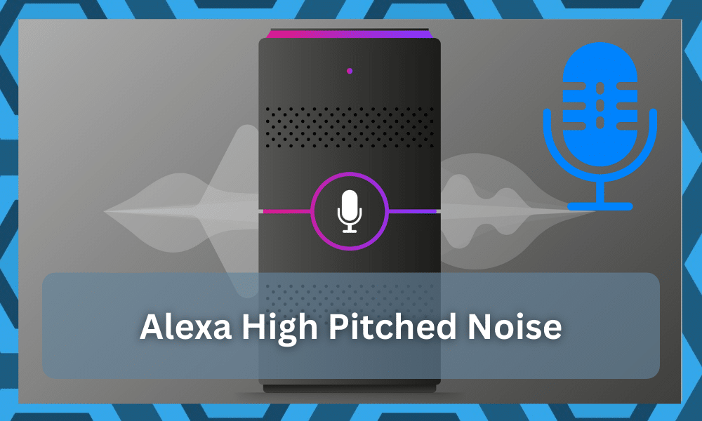 alexa high pitched noise