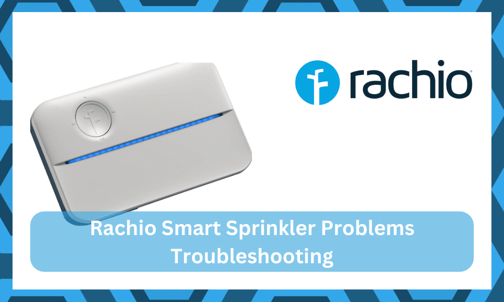 common rachio smart sprinkler problems troubleshooting